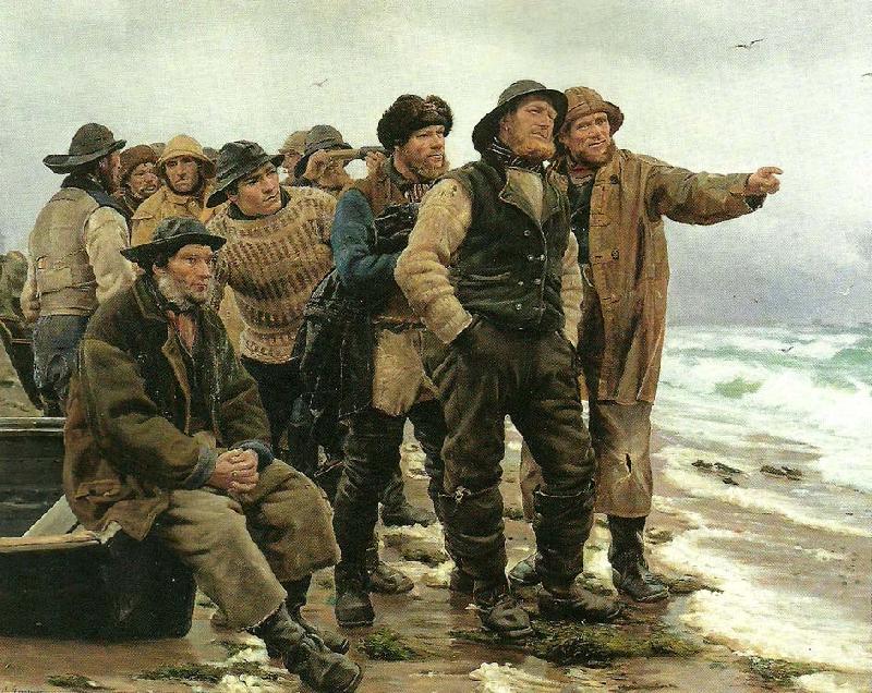 Michael Ancher vil han klare pynten